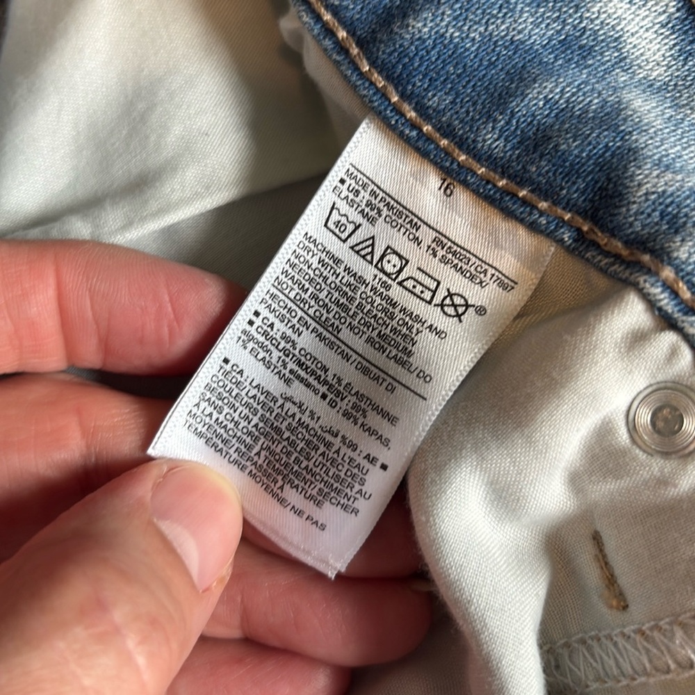 Old navy O.G. Straight high rise jeans w/secret smooth pockets - Picture 5 of 9